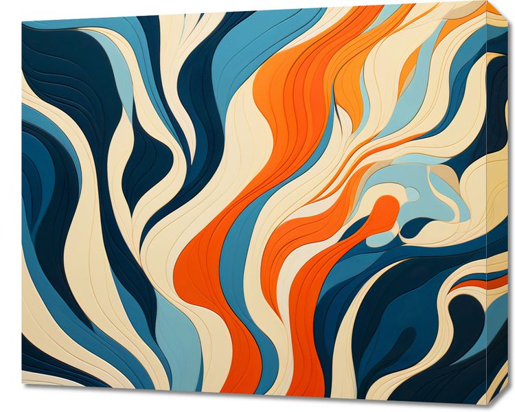 Obraz 60x50cm Oceaniczne Fale zdjęcie 1