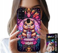 ETUI DO SAMSUNG GALAXY A21s - SŁODKA KAPIBARA Z SZEJKIEM, SUPER WZORY