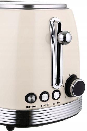 Toster LARETTI LR-EC2354 Stal nierdzewna (Smeg, Ravanson, Miele) na Arena.pl