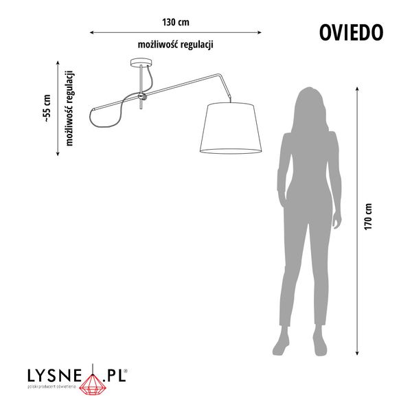 Lampa wisząca do kuchni OVIEDO zdjęcie 2