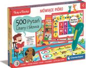 Mówiące pióro 500 pytań Litery i Słowa Clementoni