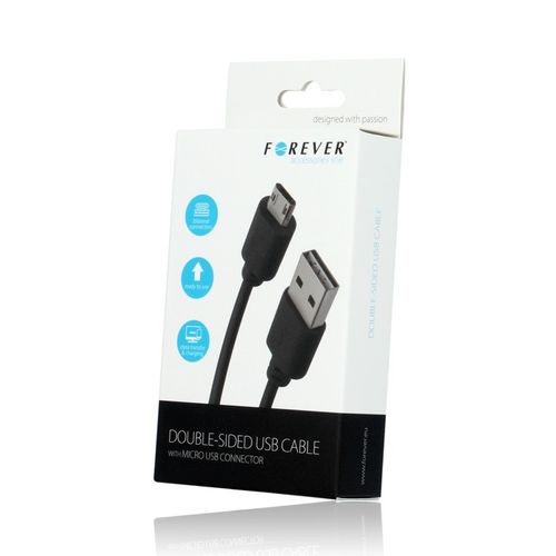Kabel micro USB Forever dwustronny na Arena.pl