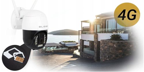 KAMERA IP 4G LTE SIM OBROTOWA MONITORING 3MPX 2K na Arena.pl