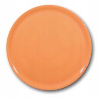 Wytrzymały talerz do pizzy z porcelany Speciale pomarańczowy 330mm 6szt
