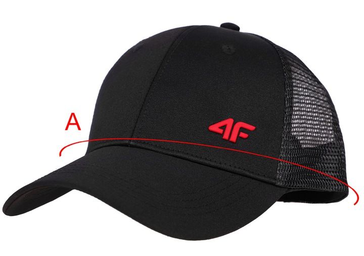CZAPKA Z DASZKIEM MĘSKA DAMSKA 4F BEJSBOLÓWKA Z SIATECZKĄ TRUCKERKA zdjęcie 2