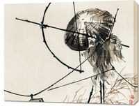 Obraz 90x70cm Archer, Kōno Bairei Japoński Vintage od Salonu