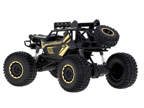 Samochód zdalnie sterowany RC Rock Crawler 2,4GHz 1:8 51cm metal BLACK na Arena.pl