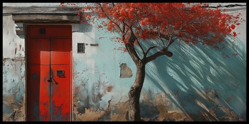 Plakat 91,3x44,5cm Widok Na Dawne na Arena.pl