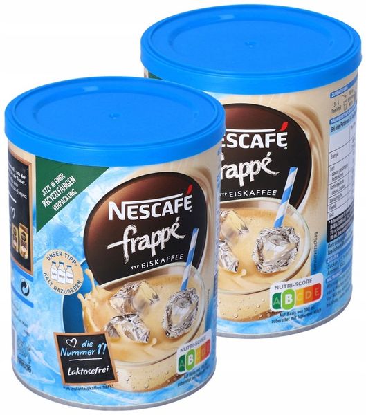 Kawa Nescafe Frappe Mrożona 2 x 275 g DE na zimno Rozpuszczalna Eiskaffee zdjęcie 9