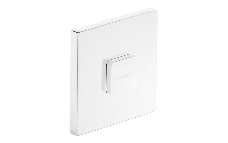 SZYLD DOLNY KWADRATOWY FIT CHROM BLOKADA WC zdjęcie 2