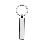 Dwustronny brelok do kluczy 1,3 x 6,3 cm do sublimacji - czarny