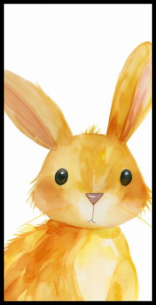 Plakat 50x100cm Słodki Zajączek zdjęcie 2