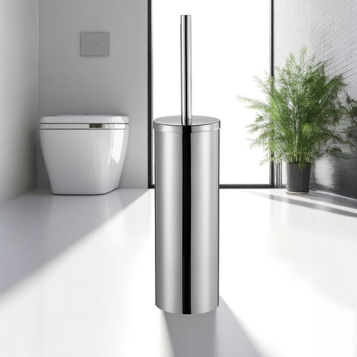 Szczotka do Toalety WC Wolnostojąca Toaletowa Klozetowa Stalowa Srebrna na Arena.pl