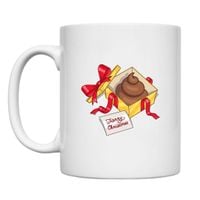 KUBEK "MERRY CHRISTMAS" Wzór - Klasyczny 330 ml