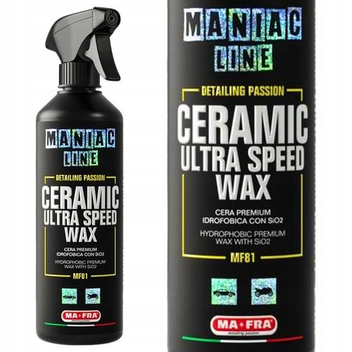 Wosk ceramiczny samochodowy w sprayu CERAMIC ULTRA SPEED WAX 500 ml Mafra na Arena.pl