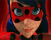 Puzzle Biedronka i Czarny Kot