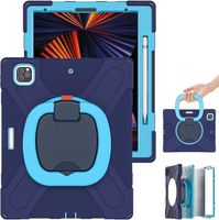 Etui do iPad Pro 12.9" z Obrotową Podstawką Wytrzymałe Granatowe
