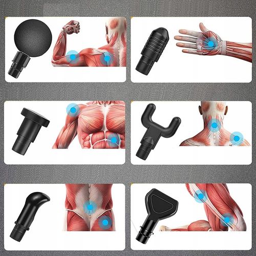 Pistolet wibrujący do masażu MASAŻER ręczny (E066) na Arena.pl