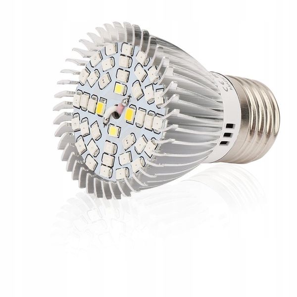 Mocna Żarówka Led E27 Grow 40 W Do Uprawy Roślin zdjęcie 1