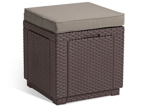 Pufa ogrodowa KETER Cube 209435 Brązowy na Arena.pl