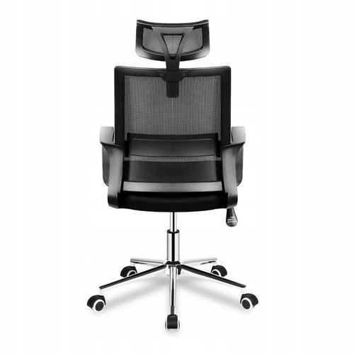 Fotel biurowy ergonomiczny MARK ADLER czarny obrotowy regulowany do na Arena.pl