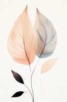 Plakat 56,6x86,4cm Liściasty Taniec