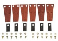 ZESTAW NAPRAWCZY KOSIARKI ROTACYJNEJ 1,65M 1,85M TRZYMAKI NOŻE + ŚRUBY KPL