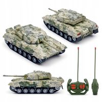 Czołg Zdalnie Sterowany Na Pilota Żołnierz War Tank Kolor Kamuflażu