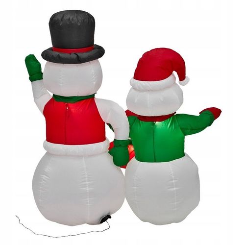 DMUCHANY BAŁWAN POMPOWANY LED ŚWIECĄCY 150 CM na Arena.pl