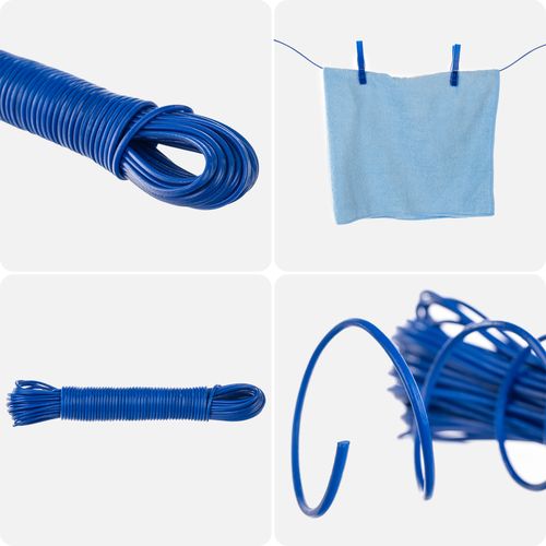 KADAX Linka Do Bielizny sznurek Na Pranie 20 metrów Z Wkładem sznur Balkon na Arena.pl