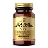 SOLGAR Astaxanthin - Astaksantyna 5 mg (30 kaps.)