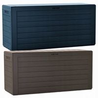 DUŻA SKRZYNIA OGRODOWA 280L DO OGRODU NA TARAS – BRĄZOWA LUB ANTRACYTOWA