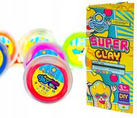 Magiczna Plastelina masa Clay PIANKOLINA ZESTAW 24 SZTUK +WALIZKA+AKCESORIA