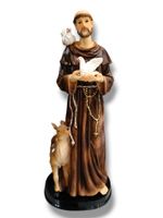 Święty Franciszek Z Asyżu 30 Cm Figura Portugalska Premium