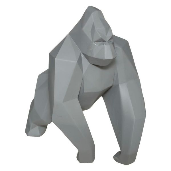 Figurka Origami Gorilla szara zdjęcie 1