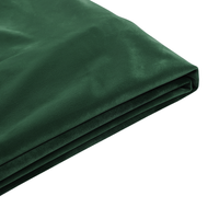 Wymienne obicie do łóżka 180 x 200 cm ciemnozielone FITOU