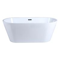 Wanna akrylowa wolnostojąca śnieżna biel 170 x 76 x 60 - Okazja