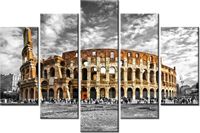 100CM 150CM OBRAZ 5 ELEM MAJESTATYCZNE KOLOSEUM ŚCIENNY