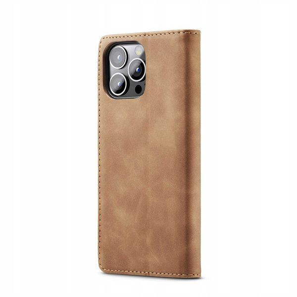 Spacecase Wallet Iphone 14 Pro Light Brown zdjęcie 11