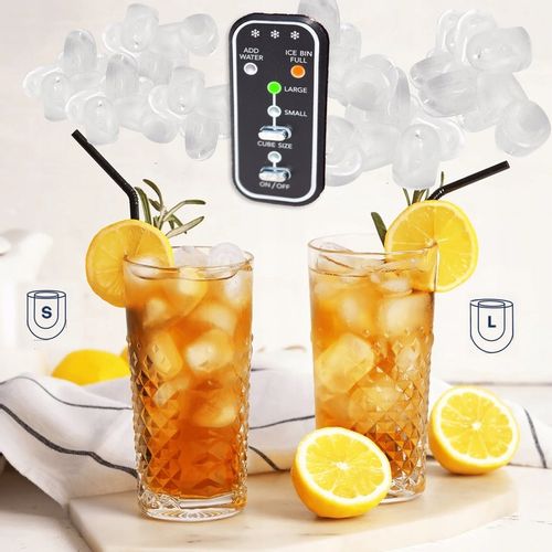 KOSTKARKA DO LODU ICE MAKER BULLET 15 KG POMARAŃCZOWA WYDAJNA MOCNA BAROWA na Arena.pl