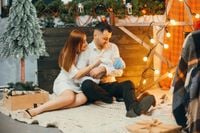 Choinka sztuczna sosna na pniu DIAMENTOWA 200 cm