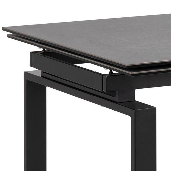 Stół Huddersfield czarny 160x85 zdjęcie 3