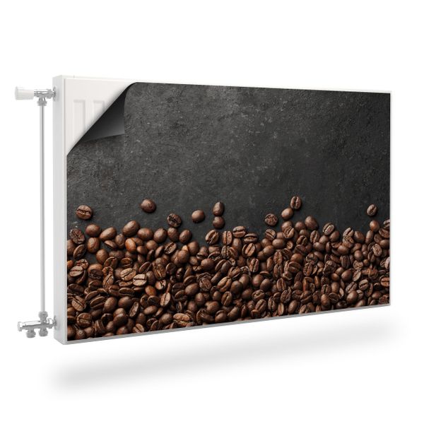 MAGNETYCZNA Mata Kaloryfera Palone Ziarna Kawy Do Kuchni 100cm x 60cm zdjęcie 1