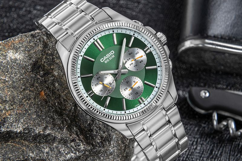 zegarek męski casio mtp-1375d-3avdf + box zdjęcie 5