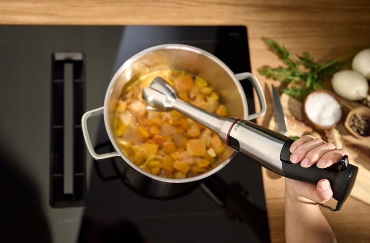 Blender ręczny z pojemnikiem Bosch ErgoMaster Serie 6 1200W Stalowe ostrze zdjęcie 4