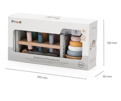 Viga 44250 PolarB Przebijanka i piramidka Miś na Arena.pl