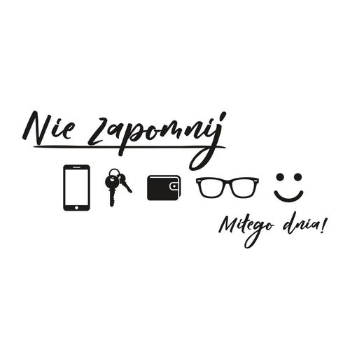 Naklejka W Tym Domu N005 L na Arena.pl