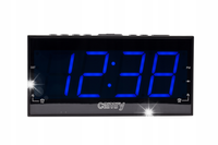 Radiobudzik cyfrowy FM budzenie radiem sygnałem timer uśpienia 2 ALARMY