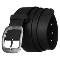 skórzany, szeroki pasek damski z klasyczną klamrą - always wild