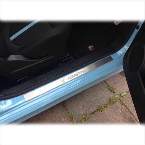 Listwa progowa FIAT 500  ABARTH Stal nierdzewna 304 mat 2szt na Arena.pl